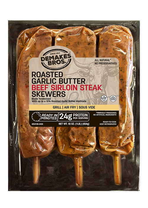 DB-Roasted-Garlic-Butter-Beef-Sirloin-Steak-Skewers-1lb front package