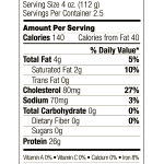 DB Diced Chicken for Tacos Nutrition and Ingredients